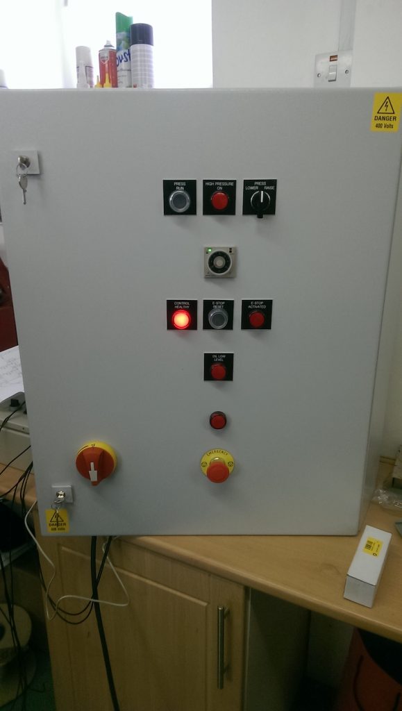ADM Controls control panel